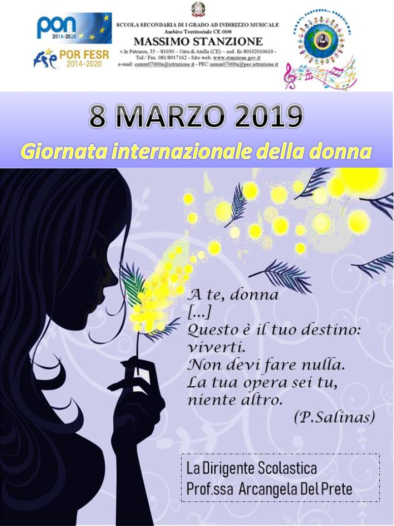 8 Marzo - Giornata Internazionale della donna